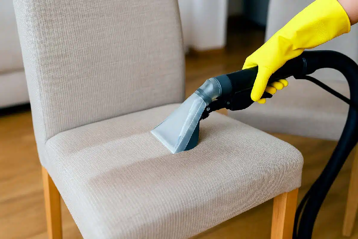 Tips para limpiar las sillas de gamuza o pana